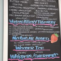 Vegan ice cream at Charlie & Munco's in North Wildwood