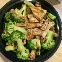 Vegetarian Chicken and Broccoli at Hunan Garden in Sykesville