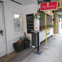 The restaurant at Naan & Curry in Mannheim