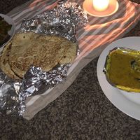 30) und 35) + Naan at Naan & Curry in Mannheim