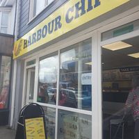 Outside at The Harbour Chippy in Newquay