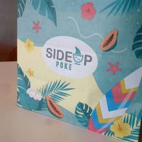 Packaging at Sideup Poke in Brescia