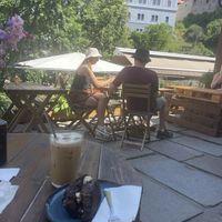   at Drunken Coffee in Cesky Krumlov