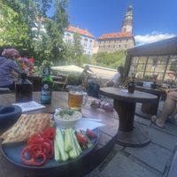   at Drunken Coffee in Cesky Krumlov