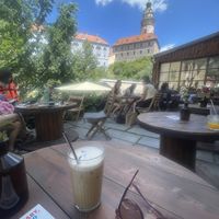   at Drunken Coffee in Cesky Krumlov