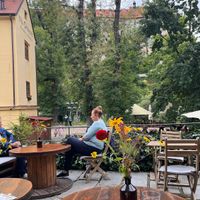   at Drunken Coffee in Cesky Krumlov