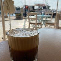 Iced coffee at Libretto Coffee & Spirits in Paxos