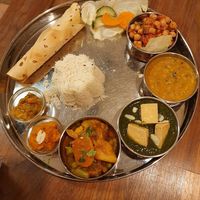 Vegan Thali at Namaste Nepal in Graz