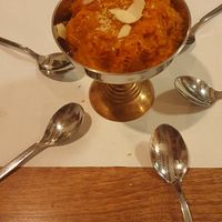 Vegan carrot dessert at Namaste Nepal in Graz