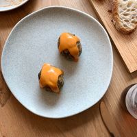 Potato 'rocks' at Ruda in Villacarriedo