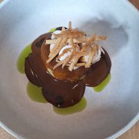 Puerros con mole at Ruda in Villacarriedo