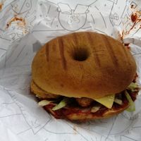 Bagel at Taylor's Bagels and Coffee in Bath