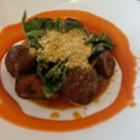 Black eyed peas  at True Bistro in Somerville