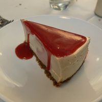 Strawberry cheesecake  at True Bistro in Somerville