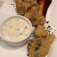 Fried Oyster Mushroom at True Bistro in Somerville