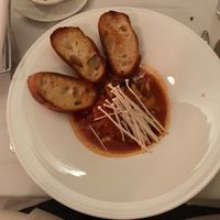 Mushroom ciopinno at True Bistro in Somerville