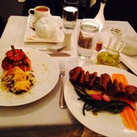 beautiful and extremely tasty food at True Bistro in Somerville