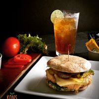 Vegan Burger  at Konstanz in Cozumel