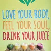 Coldpressed juices at Konstanz in Cozumel