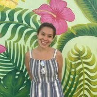 Mural in the back at Konstanz in Cozumel