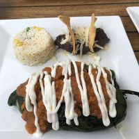 Vegan Chille Rellenos #Veganuary at Konstanz in Cozumel