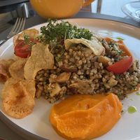 Buckwheat with mushrooms   at Majorenhoff in Jurmala