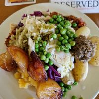 Shepherds pie with carvery veg at California Tavern in Great Yarmouth
