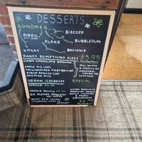 Vegan ice cream at California Tavern in Great Yarmouth