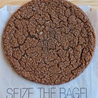 molasses cookie at Seize the Bagel - Orchards in Vancouver