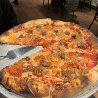   at Pizzeria Enzina in Waltham