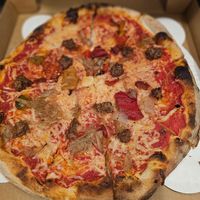 Vegan Salsiccia at Pizzeria Enzina in Waltham