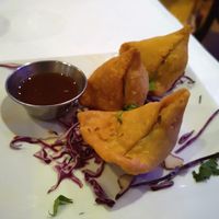 Samossas at Bombay Darbar in Miami