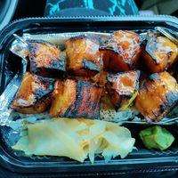 Fireman roll at Kiku Sushi & Vegetarian in Lafayette