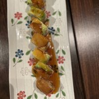 Green Dragon Roll!   amazing!  at Kiku Sushi & Vegetarian in Lafayette