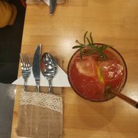 Berry lemonade at Boho in Lodz