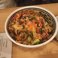 Sweet potatoes chips bowl at Boho in Lodz