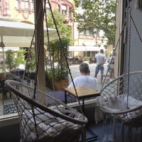 Window seats at Boho in Lodz