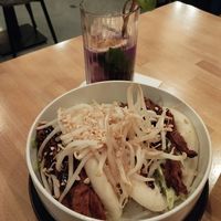 Bao and lemonade at Boho in Lodz