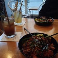 Japanese pasta at Boho in Lodz