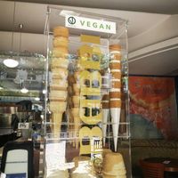 Vegan Cones
 at Eiscafé Da Pian in Aachen