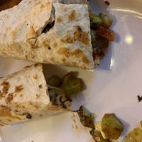 Burrito with Vegano filling at Tacos La Mina in Leadville