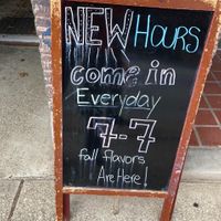 Hours - December 2021 at Propaganda Coffee in Lakewood