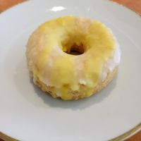 Lemon Donut! at Propaganda Coffee in Lakewood