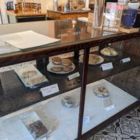 Bakery case at Propaganda Coffee in Lakewood