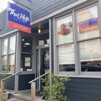 View from the street  at Thai Plate in Jackson