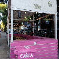Outdoor seating. at Carla in Queens