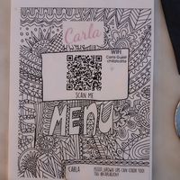 Tasty, colorful vegan options. at Carla in Queens