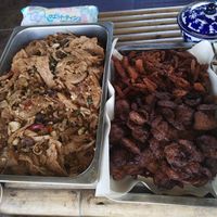 Vegan meat at Vithee J in Koh Phangan