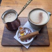 Chai Latte  at Levante Cafe in Balaclava