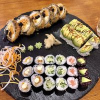 Rolls at Niiko Sushi x Vegan in Leipzig